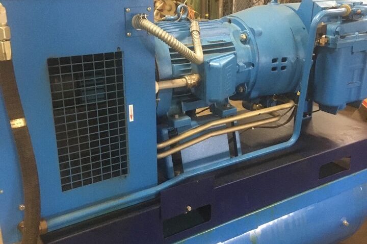 Hydro Vane 22 H.P. Tank Mounted Air Compressor with Dryer for sale